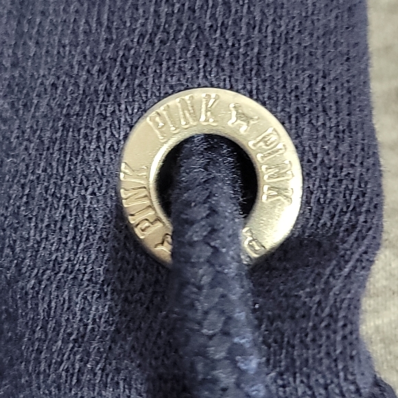 Pink Victoria's Secret Hoodie Sweatshirt Long Sleeve Sz XS New - Picture 5 of 6